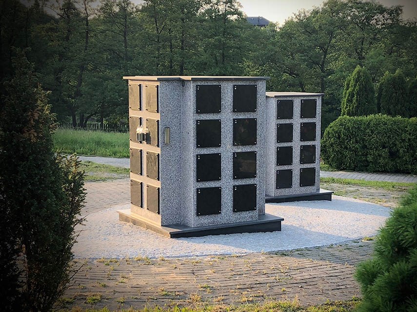 urny katowice kolumbarium cmentarz
